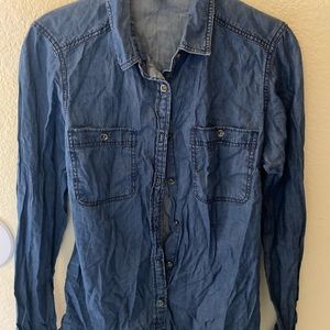 Forever 21 Jean shirt , size M